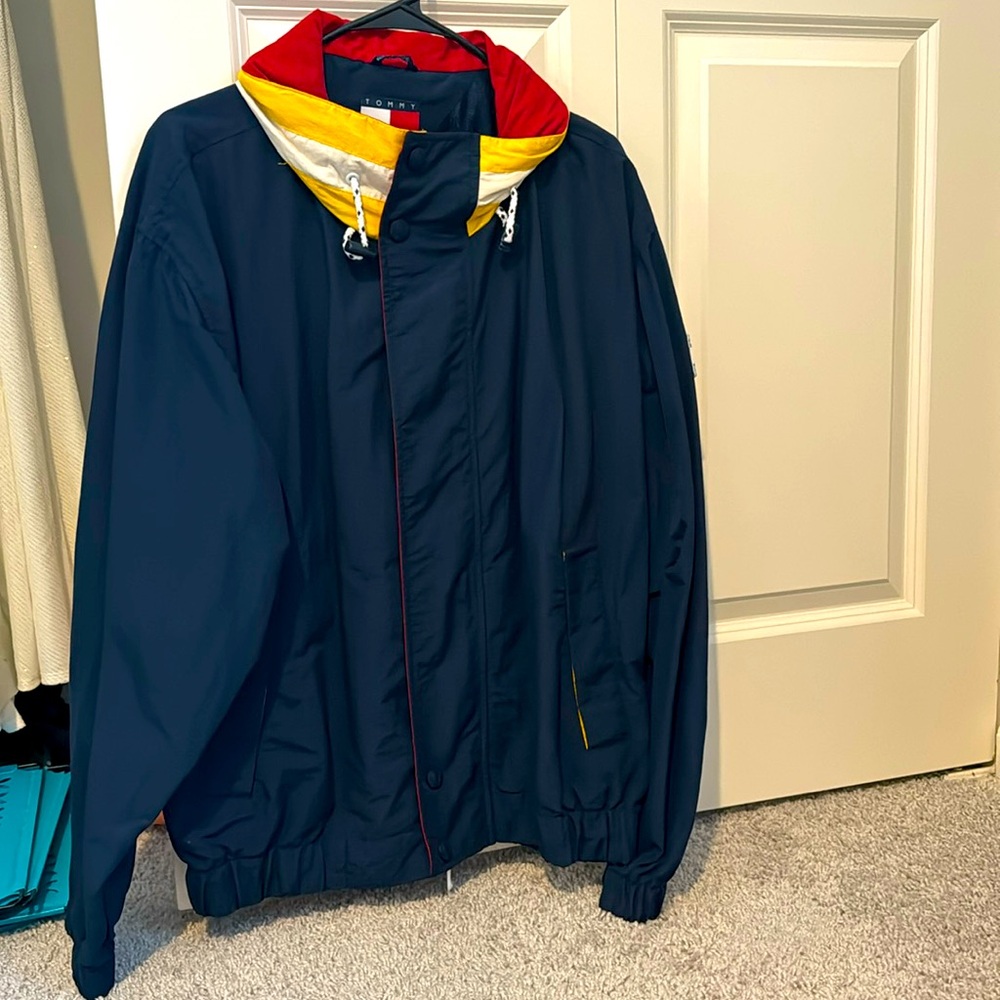 Tommy Hilfiger vintage raincoat. Super cute!